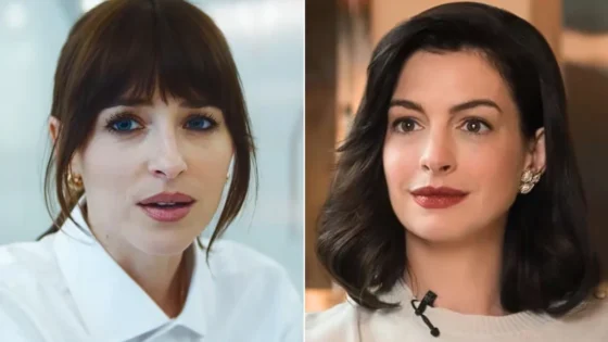 Verity: Dakota Johnson On Kissing Anne Hathaway, “I Would Kiss Annie For The Rest Of My Life”